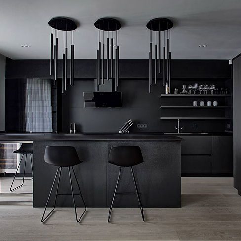 اصول طراحی آشپزخانههای تیره