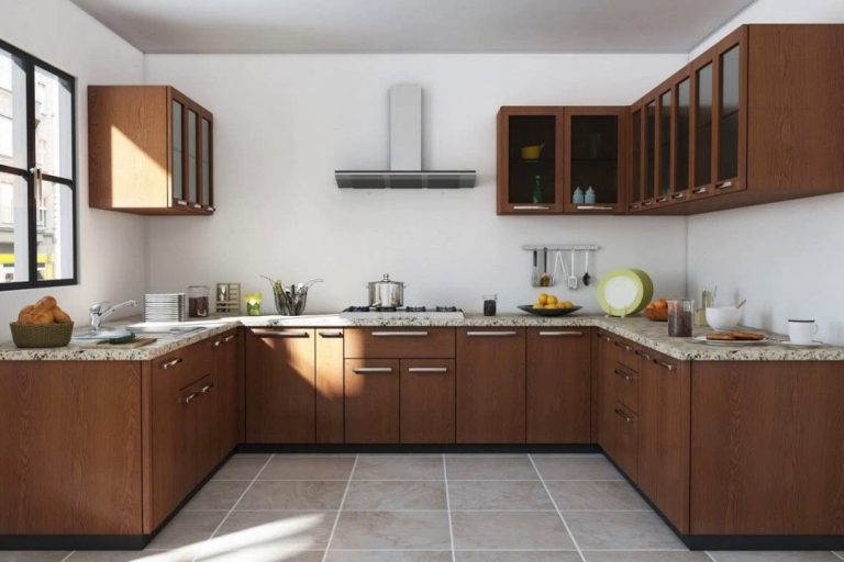 U-shaped kitchen cabinets کابینت آشپزخانه u شکل