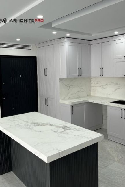 نمونه کار اجرای سنگ مارمونایت پرو | فراسنگ